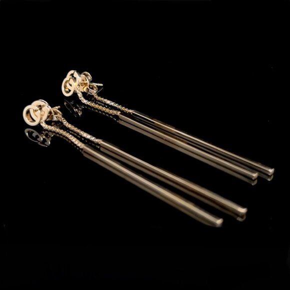 Gucci Bar Dangle Earrings - Picture 1 of 7